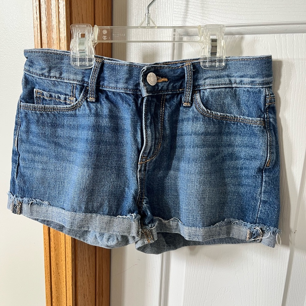 Girls Old Navy Classic Blue Denim Shorts
